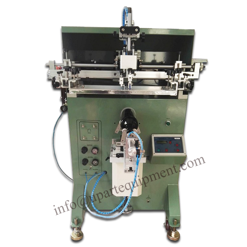 Commercial Printing Press Machine - Maszyna do sitodruku na butelki wino,