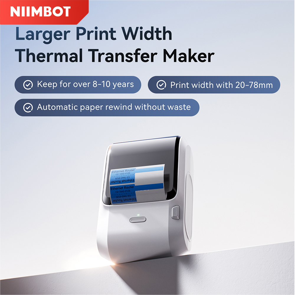 Commercial Printing Dpi - Drukarka termotransferowa Niimbot M3, 300 DPI,