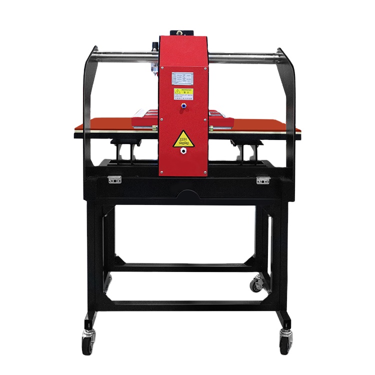 Commercial Printing Machine For Shirts - Inteligentna, pneumatyczna prasa termotransferowa z podwójną