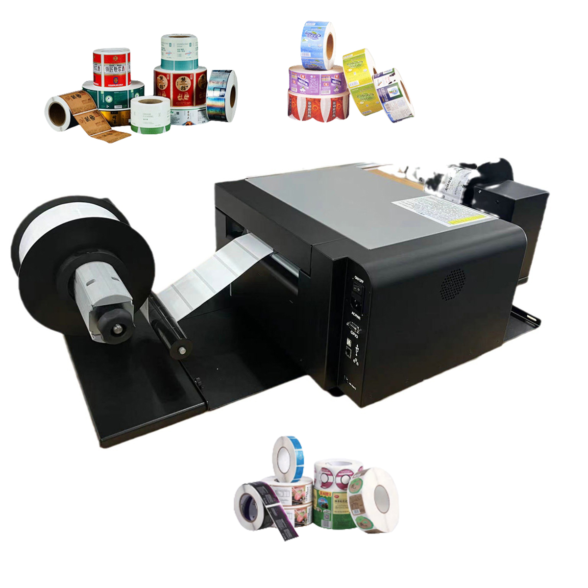 Commercial Digital Printing Machine - Drukarka cyfrowa etykiet kolorowych z systemem