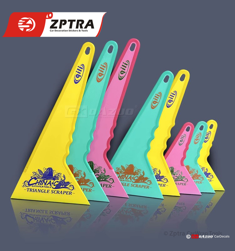 Screen Printing Squeegee - 3 szt./zestaw Skrobak do folii okiennych