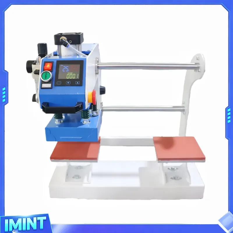 Heat Press Machine - Automatyczna dwustanowiskowa prasa termotransferowa 10*10cm/15*15cm/15*20cm, pneumatyczna