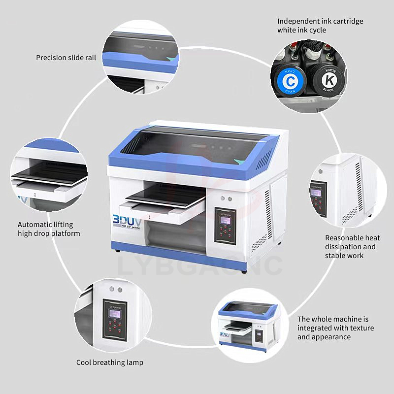 LY 3060 220V 110V W pełni Auto – Uv Flatbed Printer recenzja i cena