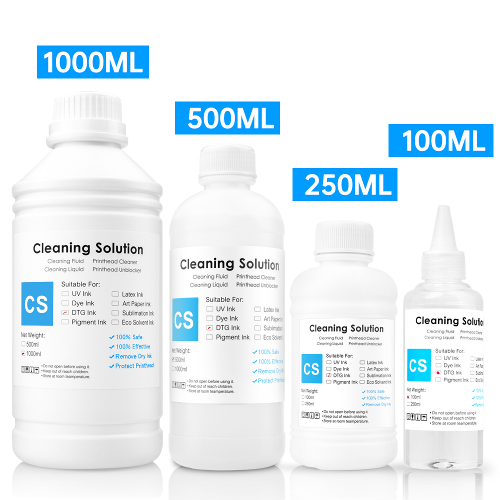 100ML Płyn do czyszczenia tusz – Direct To Garment Ink recenzja i cena