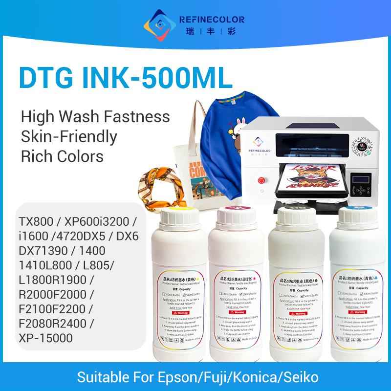 Refinecolor 500ML/Butelka Tusz – Direct To Garment Ink recenzja i cena