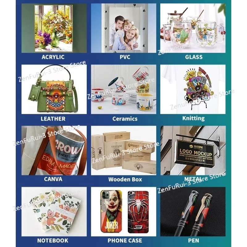 Drukarka UV Flatbed formatu A2 – Uv Flatbed Printer recenzja i cena