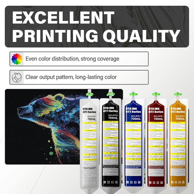 Wkład z tuszem DTG Textile GTX – Direct To Garment Ink recenzja i cena