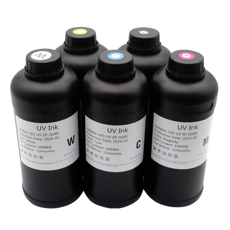 1000ML Atrament LED UV do TX80 – Uv Flatbed Printer recenzja i cena