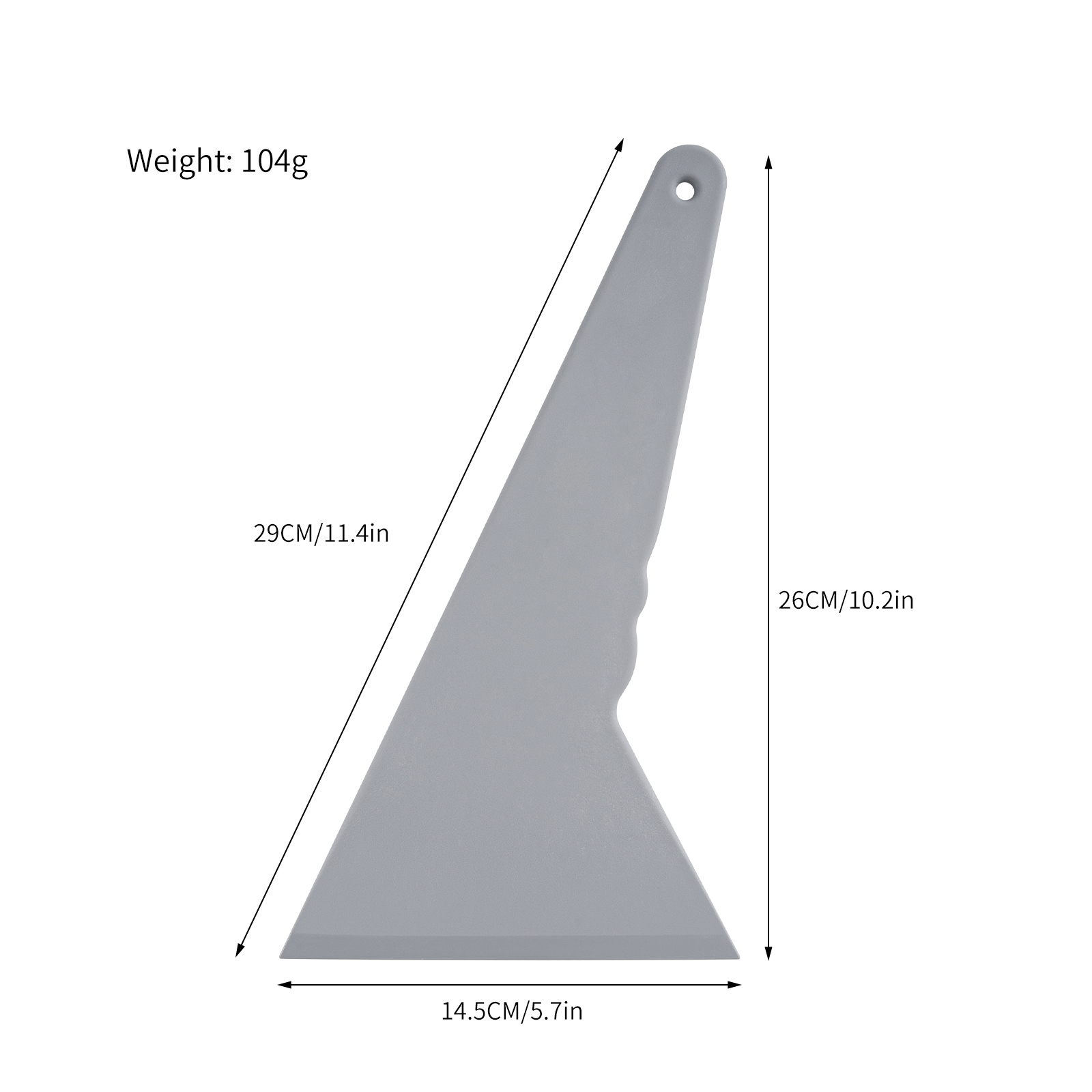 Szare Plastikowe Uchwyty Trójk – Screen Printing Squeegee recenzja i cena