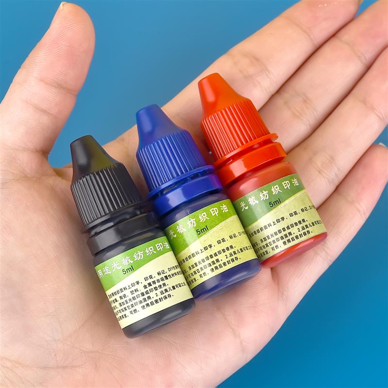 5ml Niebieski Czerwony Czarny  – Direct To Garment Ink recenzja i cena