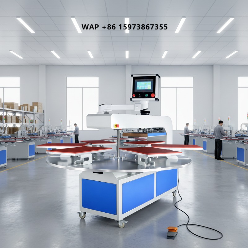 Automatyczna 6-stanowiskowa pr – Heat Press Machine recenzja i cena