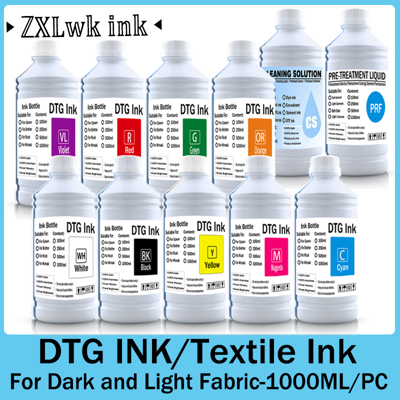 Tusz DTG do tekstyliów, tusz d – Direct To Garment Ink recenzja i cena